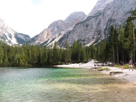 Guardando in direzione Sud