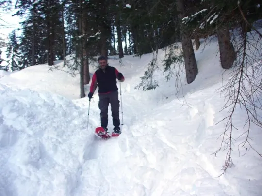 Malga Grava - Una ripida discesa