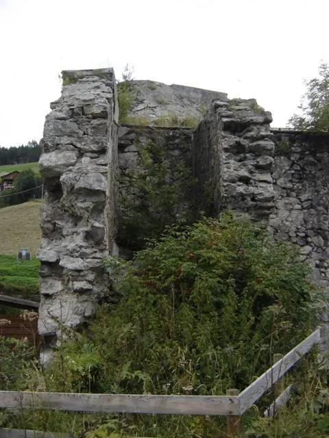 Werk Mitterberg - Resti delle mura