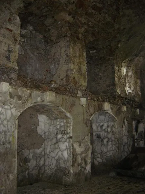 Werk Mitterberg - I depositi e sopra le camerate