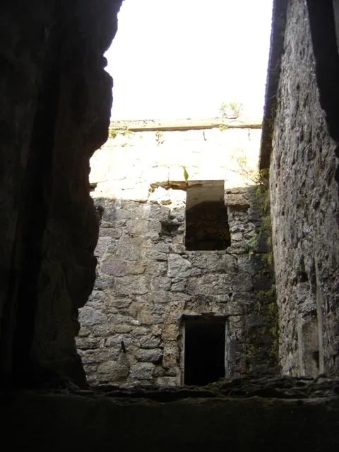 Werk Mitterberg - Il cortile visto dal Primo piano