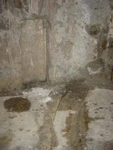 Werk Mitterberg- Nella scanalatura era fissata la piastra per il brandeggio