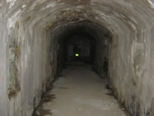 Werk Mitterberg - Corridoio delle camere di Combattimento