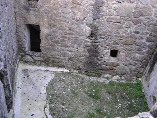 Werk Mitterberg - Cortile interno