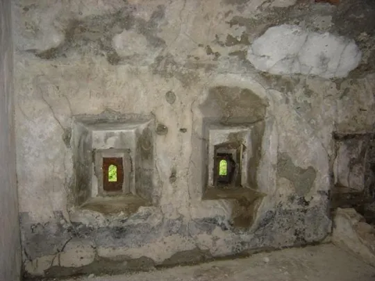 Forte Mitterberg - Postazioni di difesa