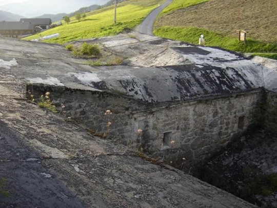 Werk Mitterberg- Vista del tetto