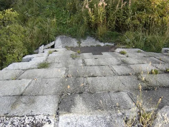 Werk Mitterberg - Blindatura in granito