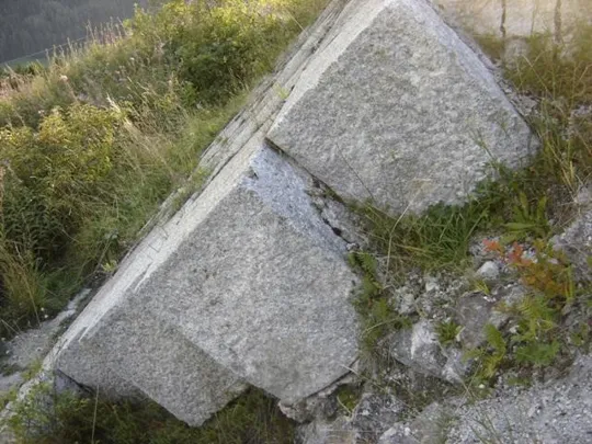 Werk Mitterberg - Sezione della blindatura