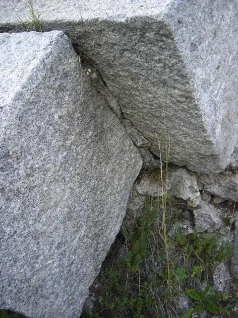Werk Mitterberg - Particolare della blindatura