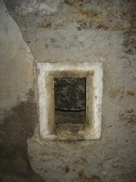 Werk Mitterberg - Particolare foro d'aereazione