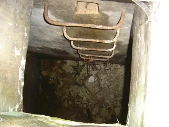 Werk Mitterberg - La cisterna Interrata