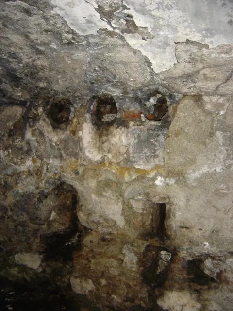 Werk Mitterberg- Fori di canalizzazione