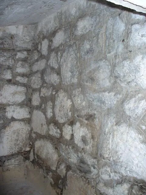 Werk Mitterberg- Disposizione dei conci ad opera incerta