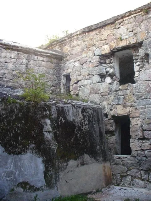 Werk Mitterberg - Cortile interno