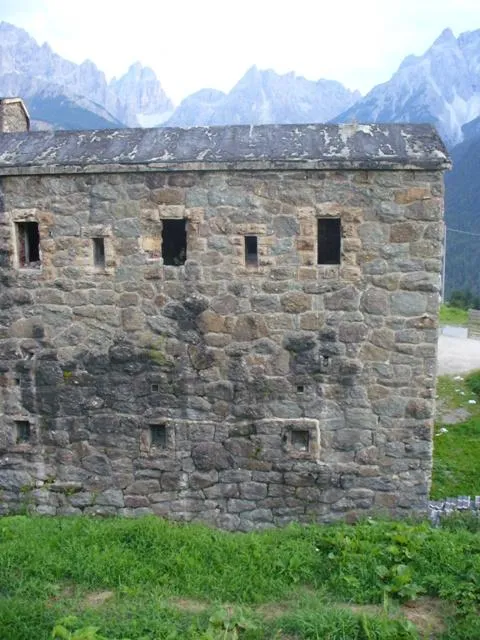 Werk Mitterberg - Feritoie del lato Nord