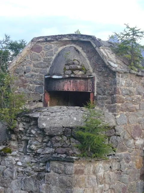 Werk Mitterberg - Postazione della mitragliatrice