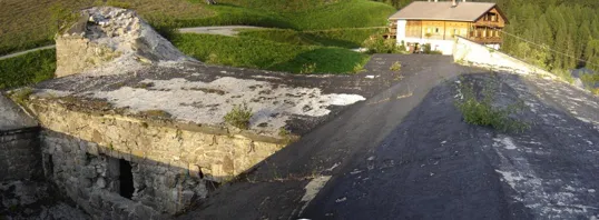 Werk Mitterberg - Panoramica del tetto - verso Est