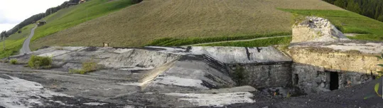 Werk Mitterberg - Panoramica del tetto - verso Nord