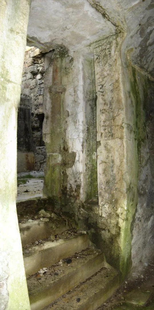 Werk Mitterberg- Porta del cortile interno
