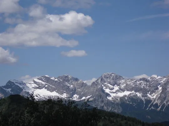 Museo delle Nuvole - panorama sul Gruppo del Moiazza
