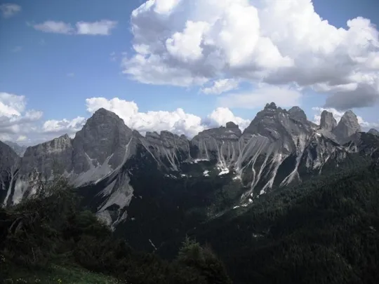 Il Sassolungo di Cibiana e lo Sfiornoi Nord