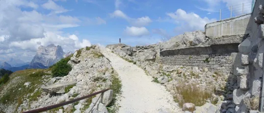 Museo delle Nuvole - salita sul tetto del forte