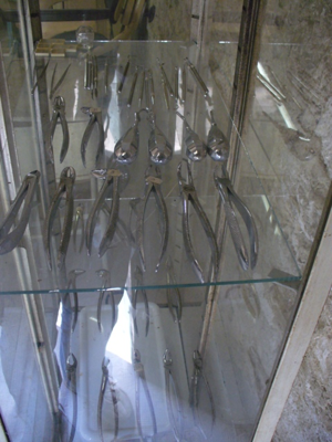 Museo Gazzera - Strumenti del dentista