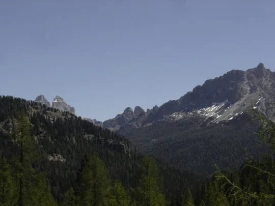 - Passo Tre Croci - Veduta della valle sottostante