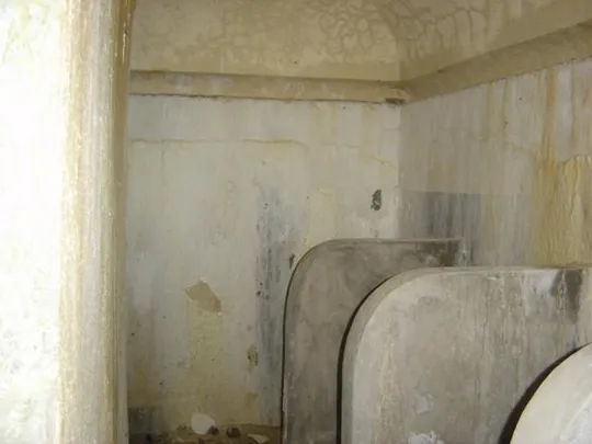 - Passo Tre Croci - Interno della postazione inferiore