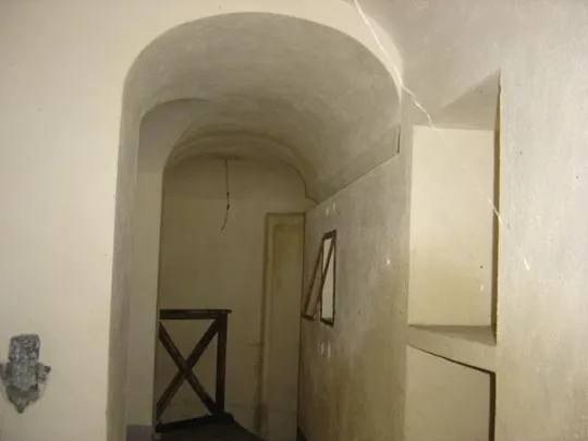 - Passo Tre Croci - L'interno fotografato dalla bocca da fuoco