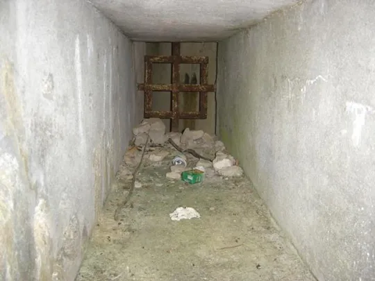 - Passo Tre Croci - Il cunicolo dall'esterno