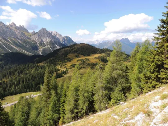 Vista sul Col di Caneva