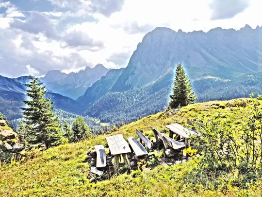 Vista sulla Val Sesis