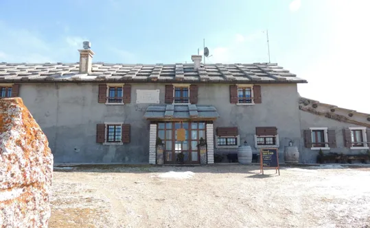 Il rifugio alpino di Malga Lessinia a 1616 m.