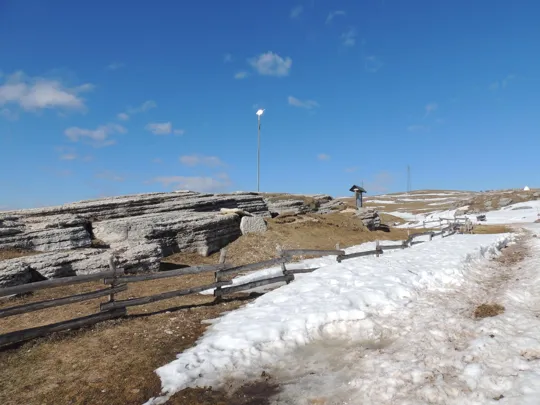 Verso l'ingresso del ridotto