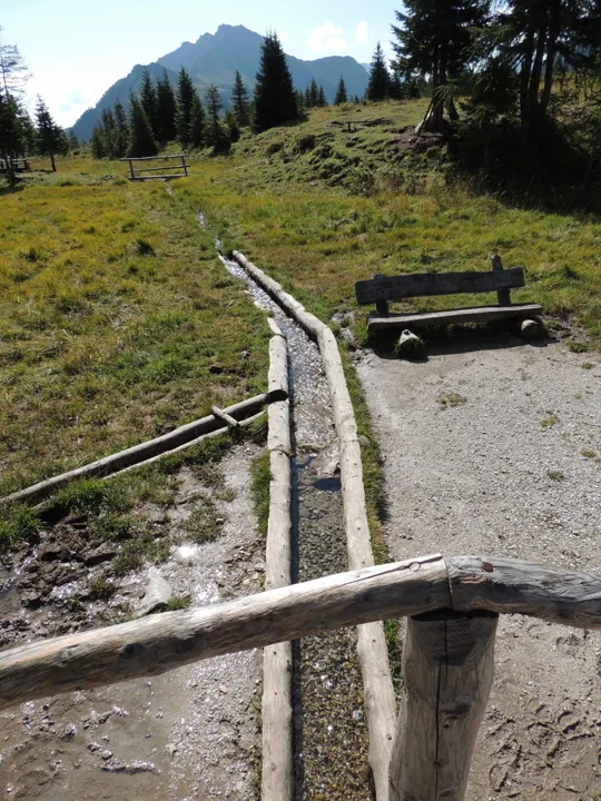 il primo tratto all'aperto del Piave