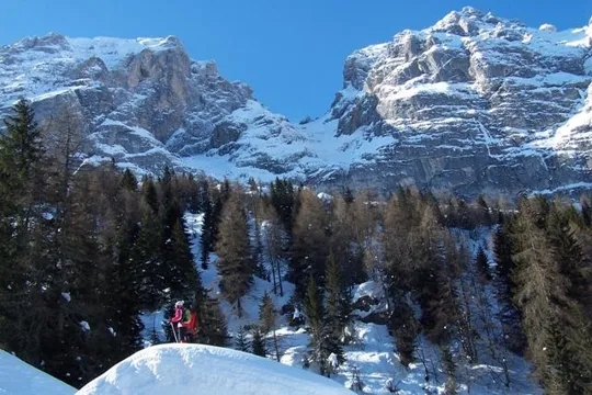 Rifugio Scarpa - forcella de la Beta