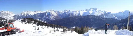 Rifugio Scarpa - Panorama ad Est