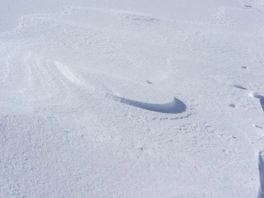 Rifugio Scarpa - Disegni di neve