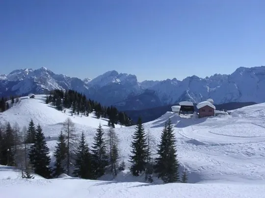 Rifugio Scarpa - Vista sull'arrivo della seggiovia