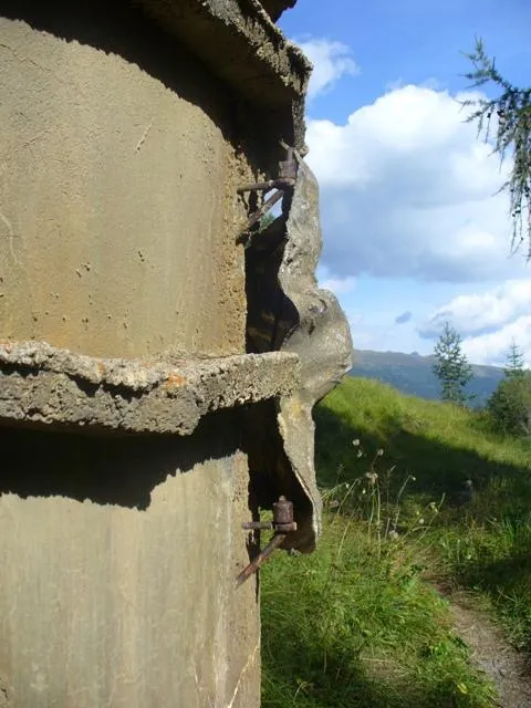 - Passo Monte Croce Comelico - Particolare della mimetizzazione
