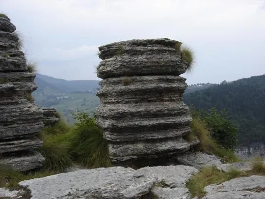 Spitzknotto Spizegonotto: Colonne naturali