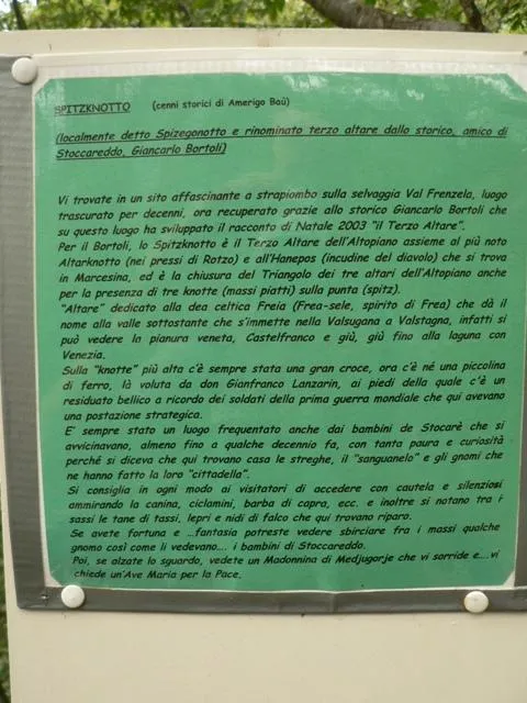 Spitzknotto Spizegonotto, la storia