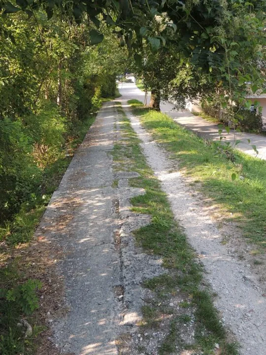 La copertura in calcestruzzo del Trincerone di Grigno