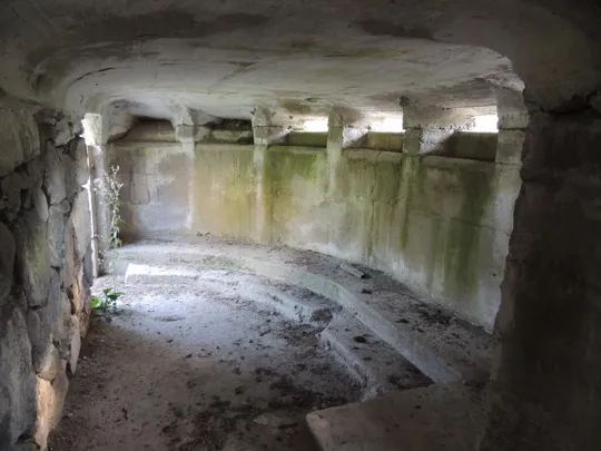 L'uscita lato Sud del Trincerone di Grigno