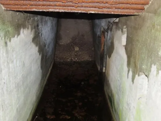 Trincerone di Grigno - l'interno