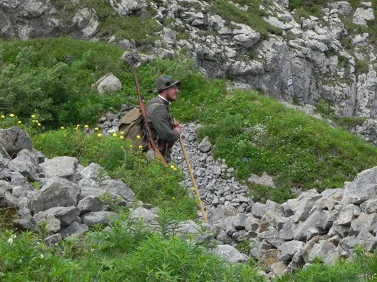 Pal Piccolo Alpi Carniche - divisa dell'epoca