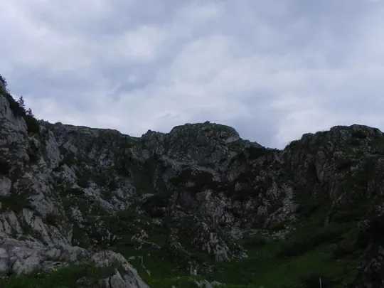 Pal Piccolo Alpi Carniche - panorama dal sentiero