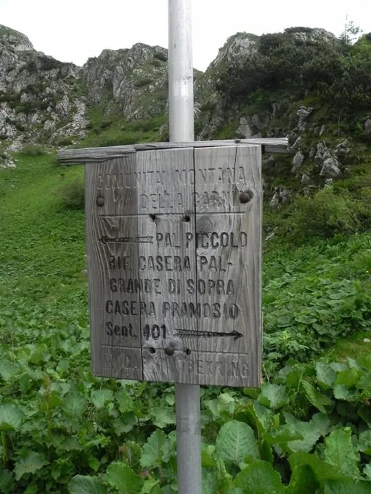 Pal Piccolo Alpi Carniche - Indicazioni