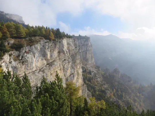 Monte Pasubio - Inizio della Val dei Foxi